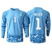 Maillot de foot Allemagne Manuel Neuer #1 Gardien Extérieur vêtements Monde 2026 Manches Longues